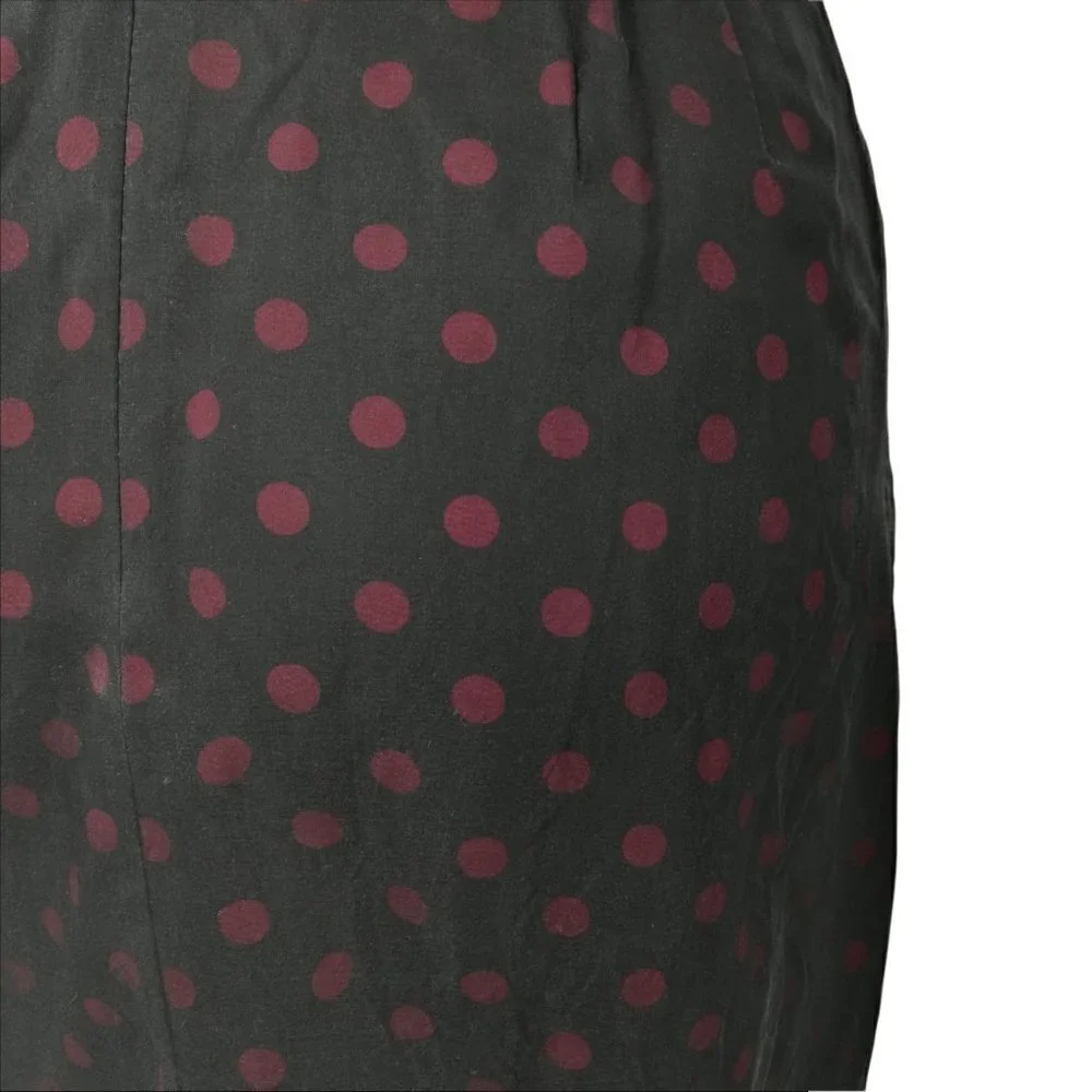 White House Black Market Polka Dot Strapless Party Dress Size 2 WHBM Silk LBD - Picture 10 of 12